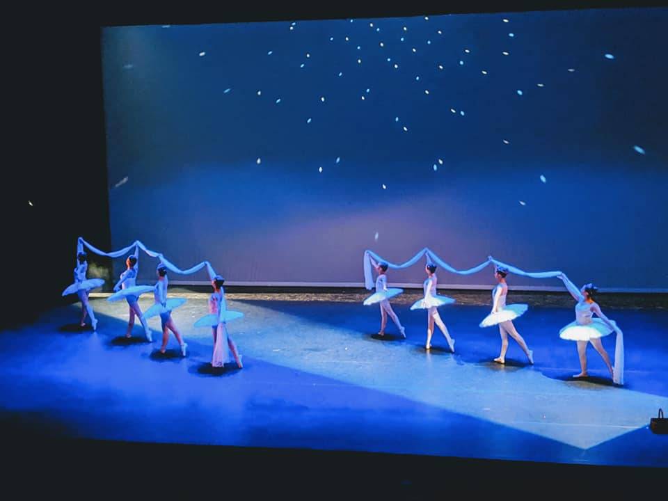 Danseuses sur scène