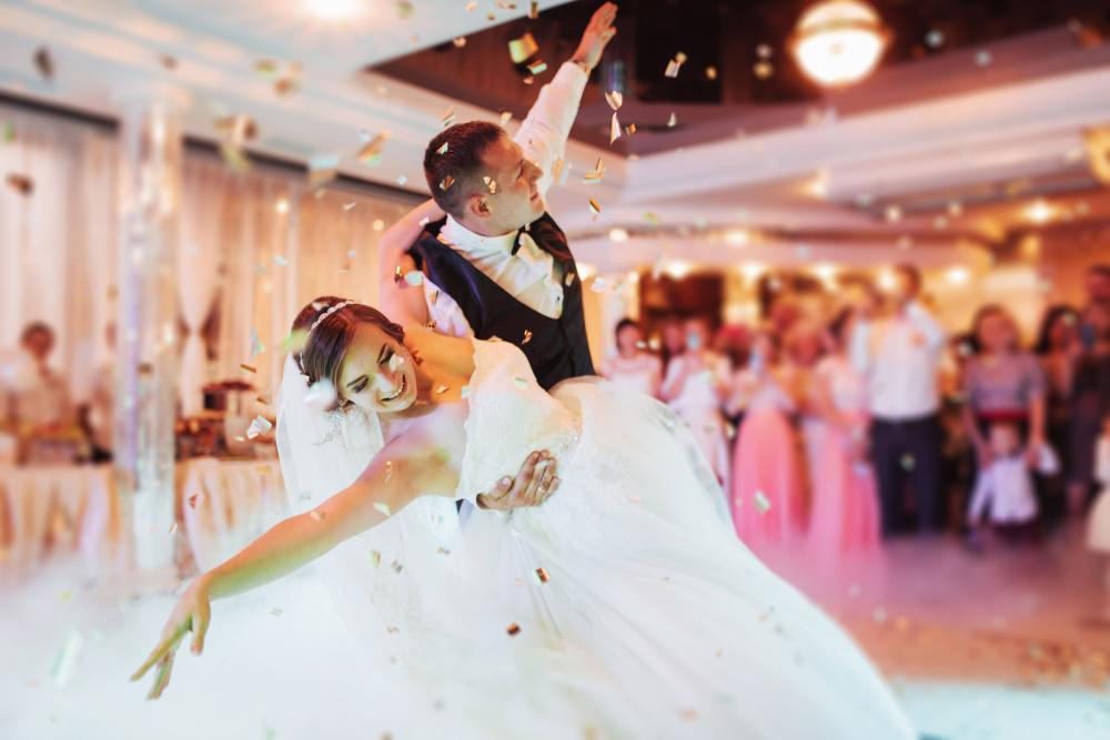danse d'ouverture de bal de mariage