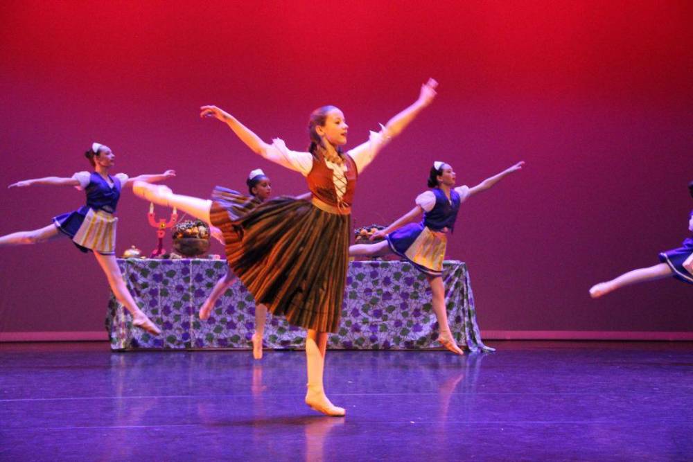 Danseuse sur scène